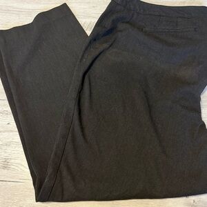 Lane Bryant Woman’s Plus Charcoal Slacks 26W Stretchy